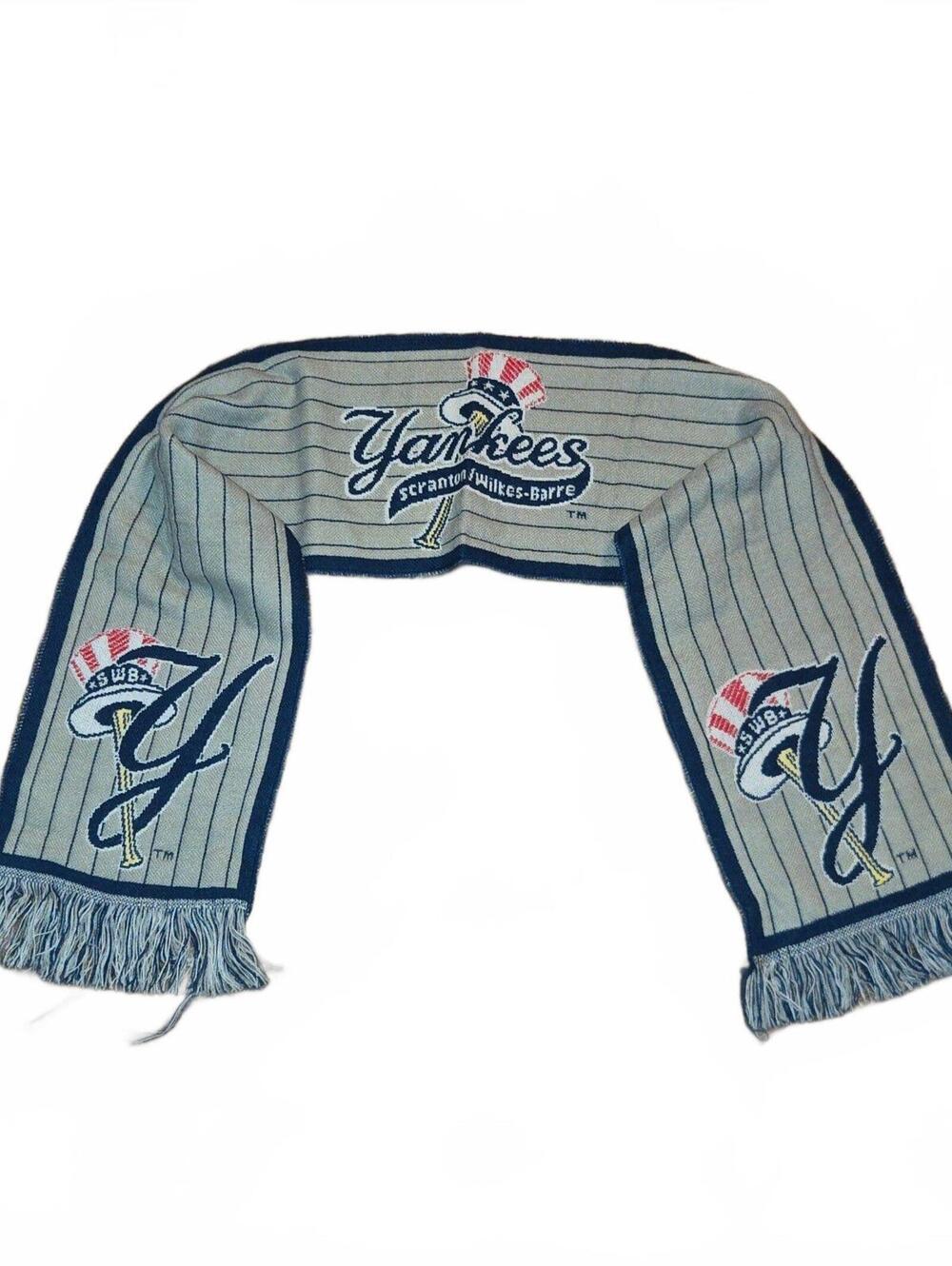 Scranton Wilkes Barre Yankees Baseball Winter Scarf Game Giveaway